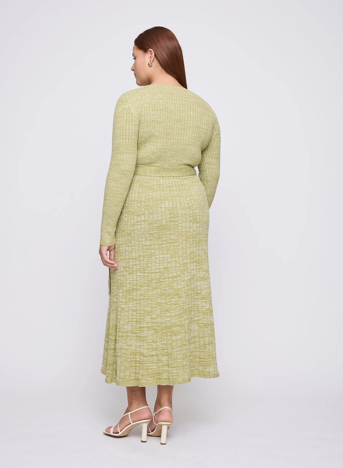 PETA DRESS (PESTO)