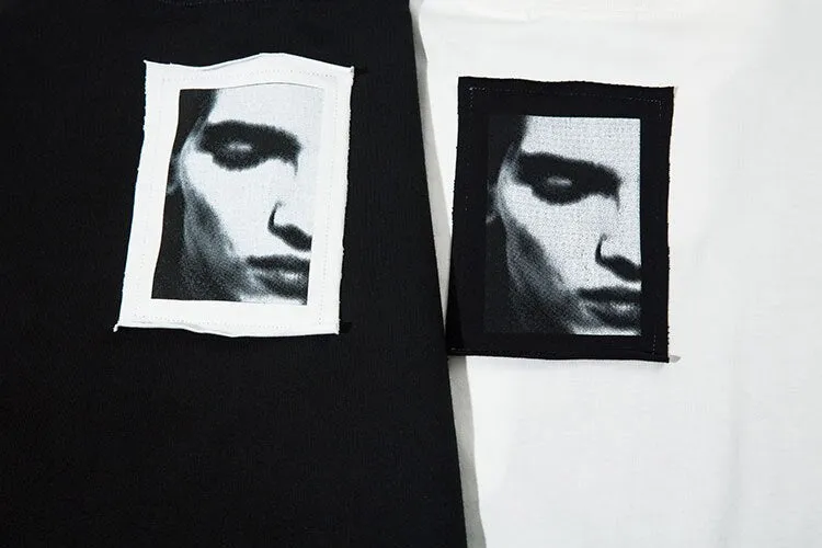 Photo Graphic Patchwork T-Shirt