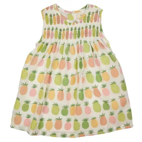 Pigeon - Dress pineapple print