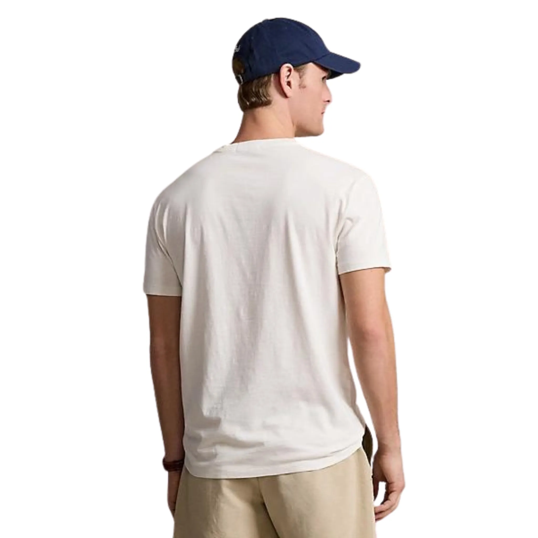 Polo Ralph Lauren Slub Jersey T-Shirt (White)