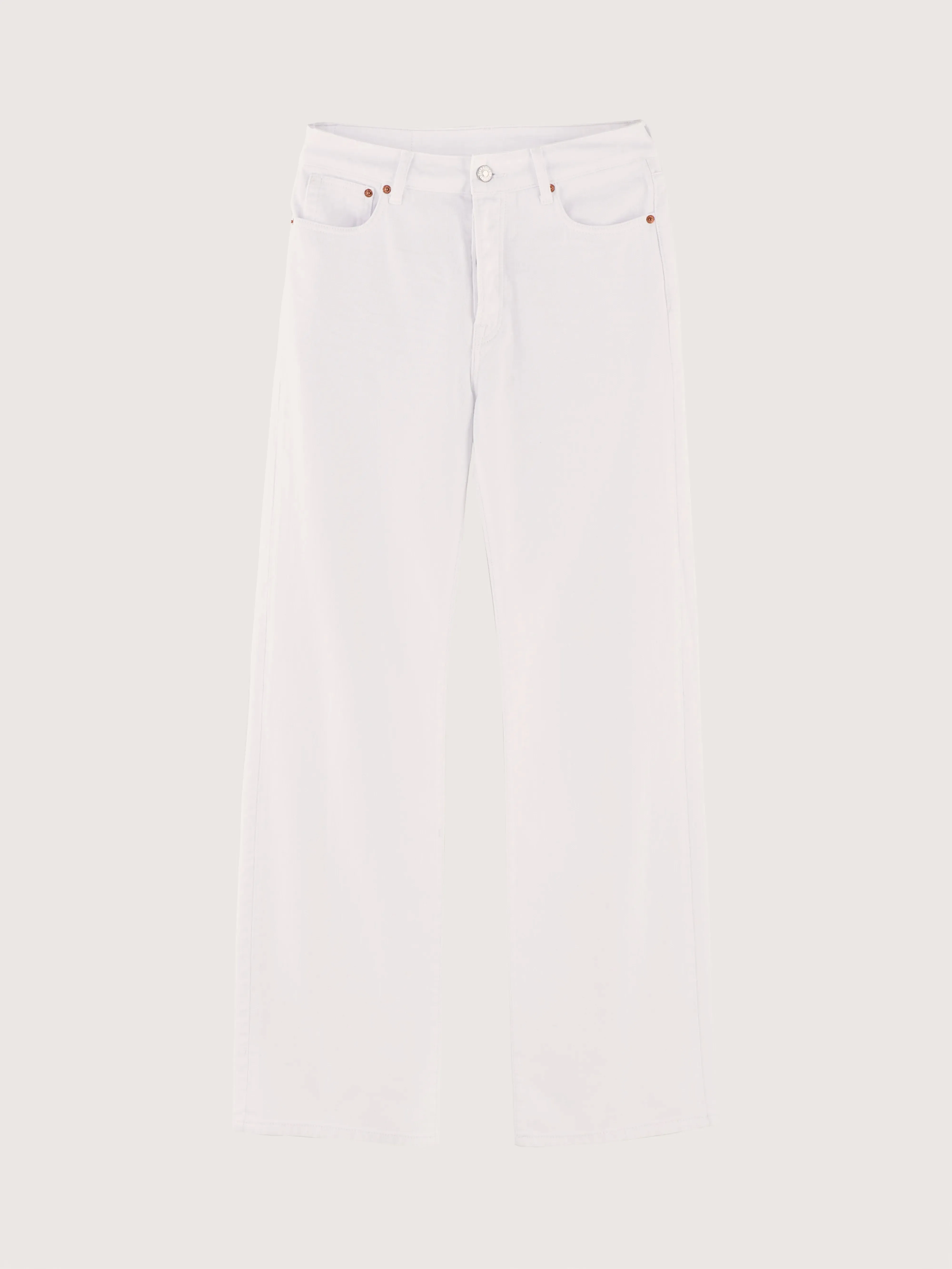 Pony long straight jeans (242 / W / WHITE)