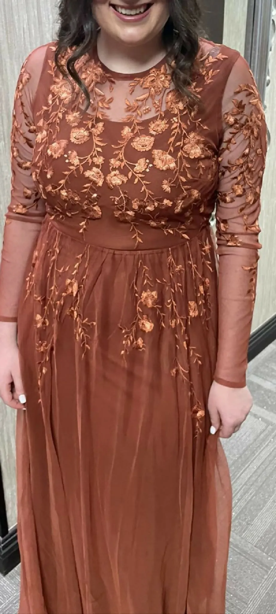 RUST DRESS