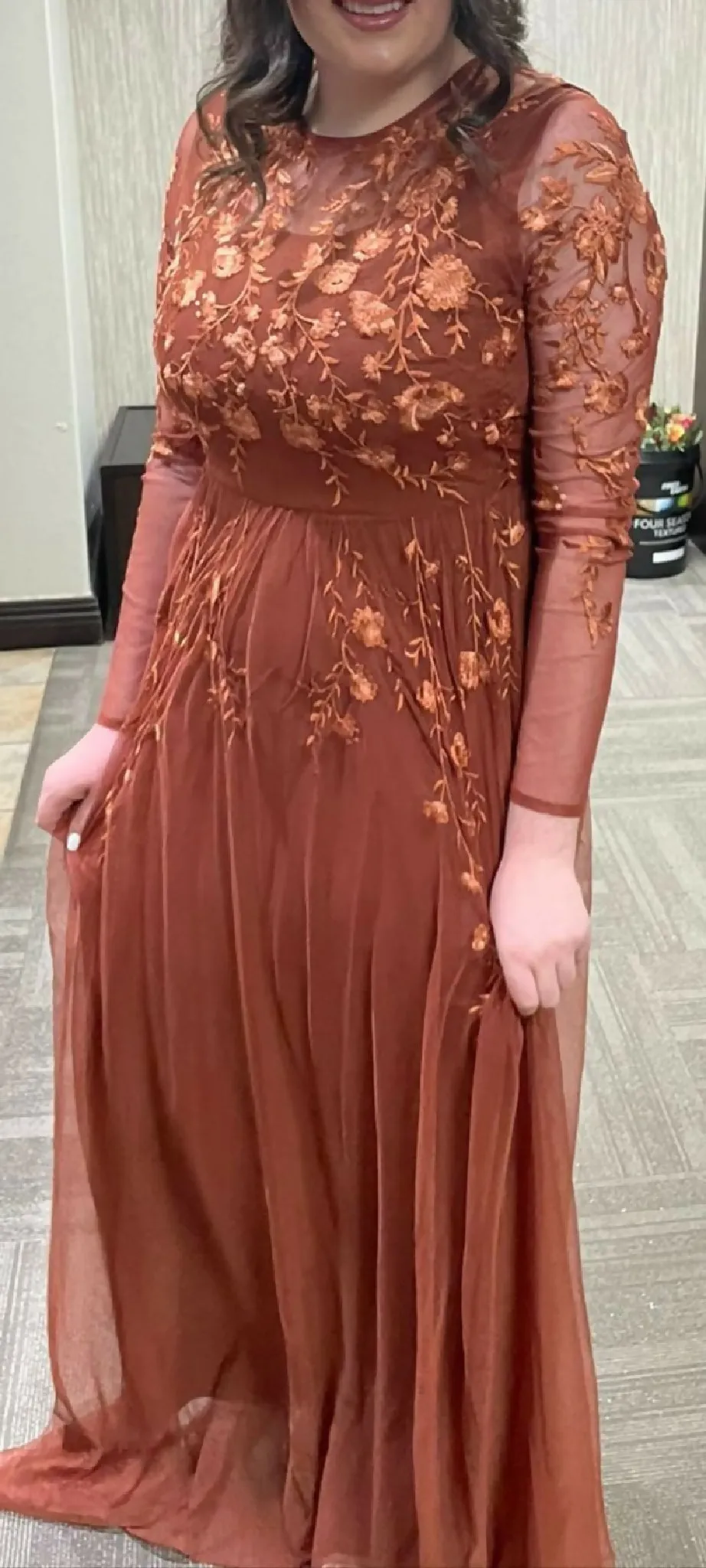 RUST DRESS