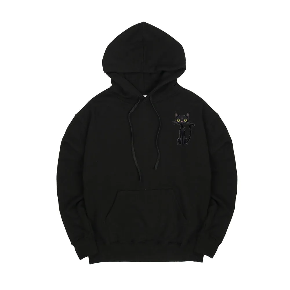 S-2XL High Quality Korean Made in Korea Black Cat Juri Hoodie (Universal for men and women)