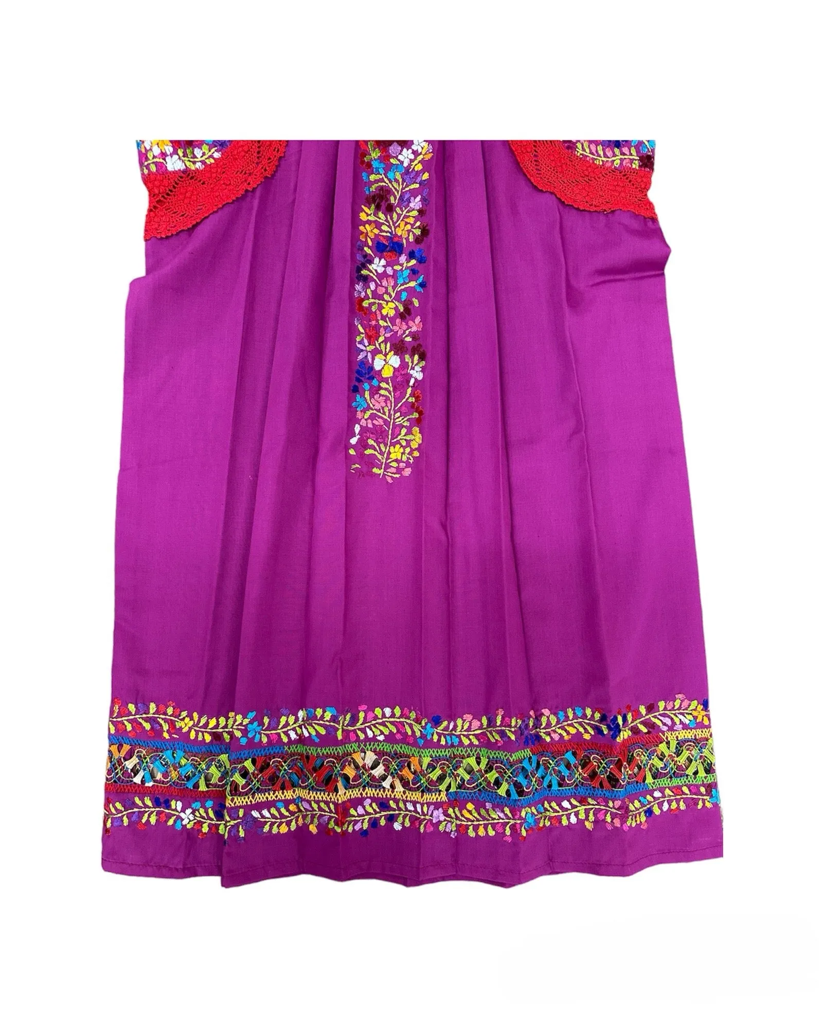 San Antonino Embroidered Deshilado Dress