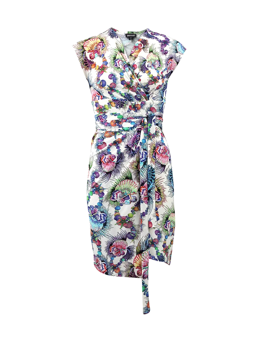 Seascape Cross-Over Dress