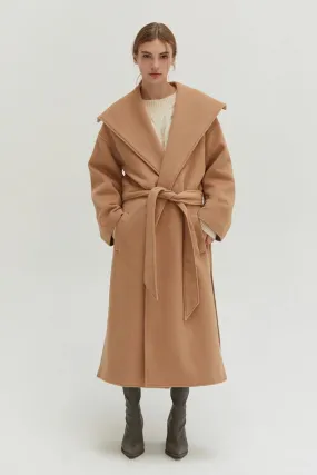 Sheldon Wool Shawl Coat