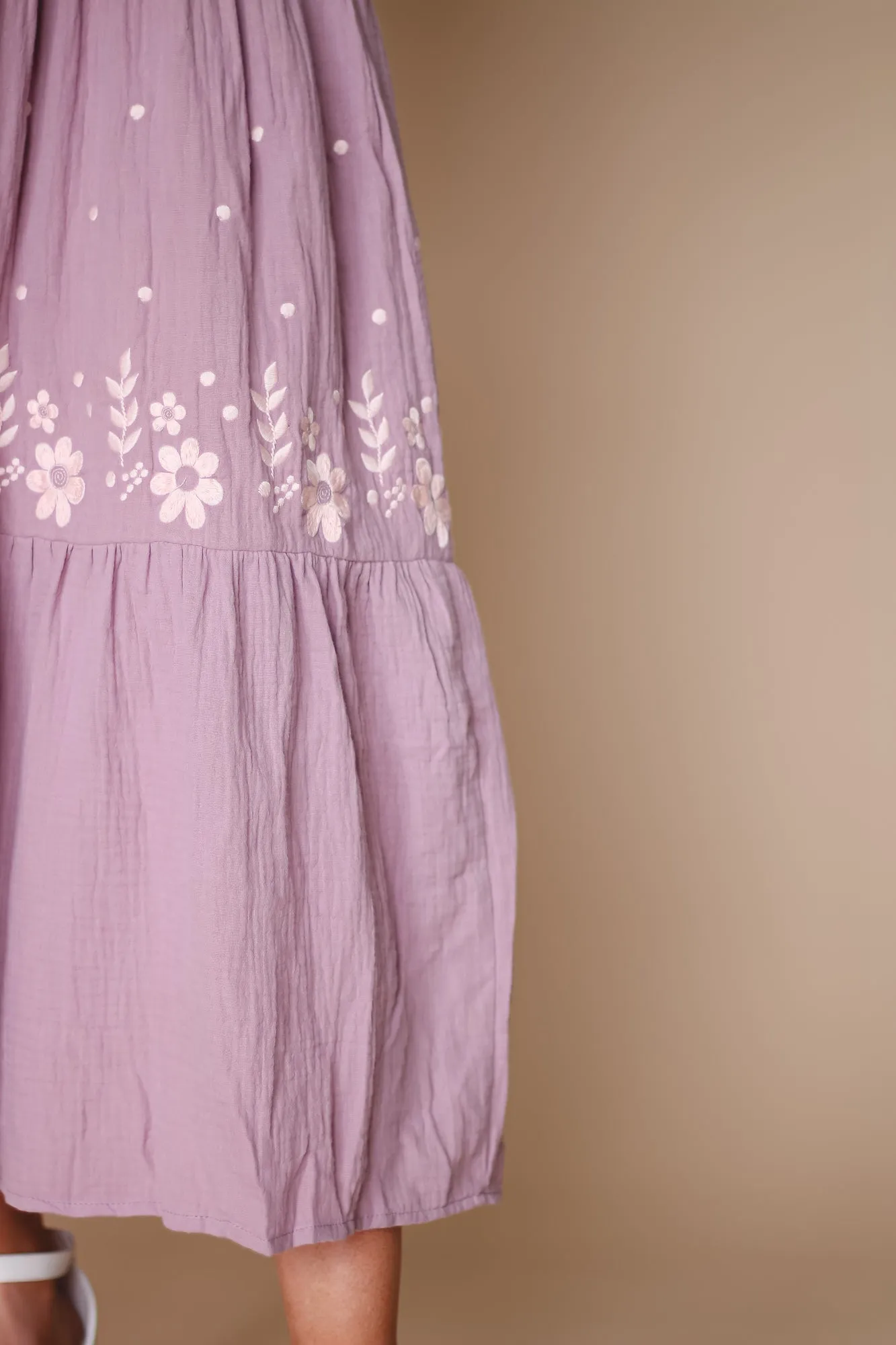 Shira Dress in Purple