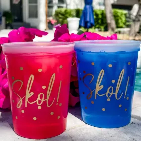 Skol! Color Changing Mood Cups