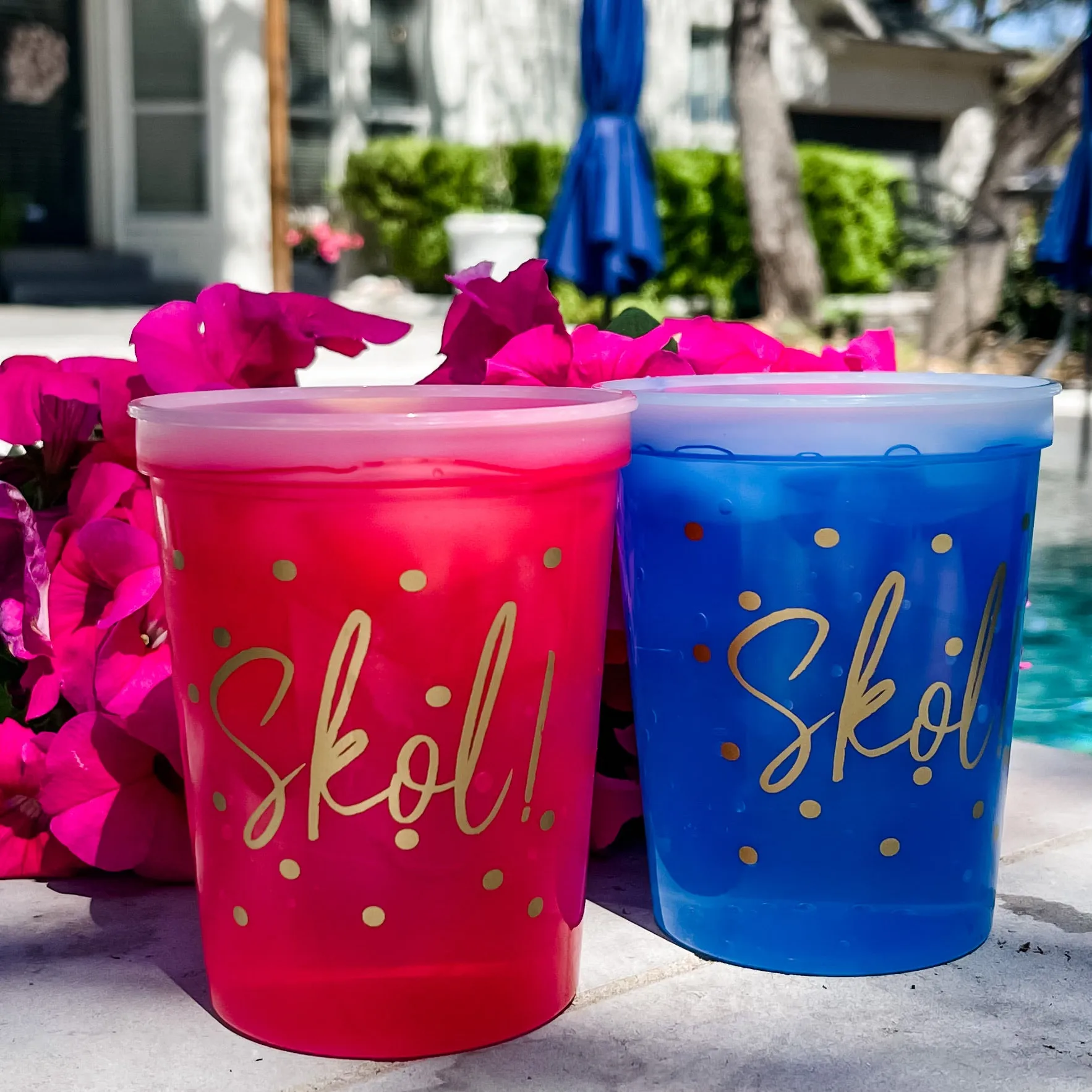 Skol! Color Changing Mood Cups