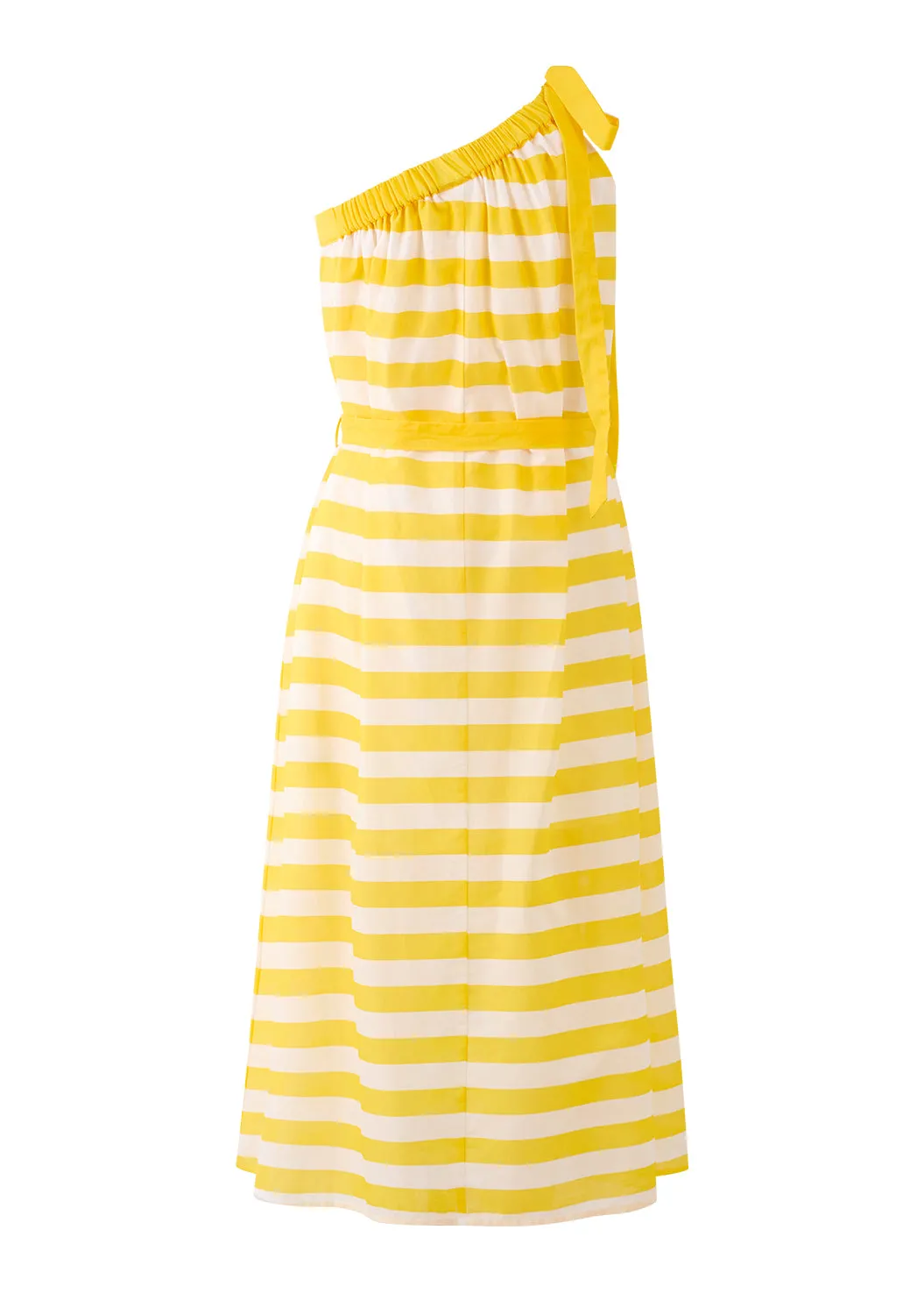 Stripe Cotton Maxi Dress