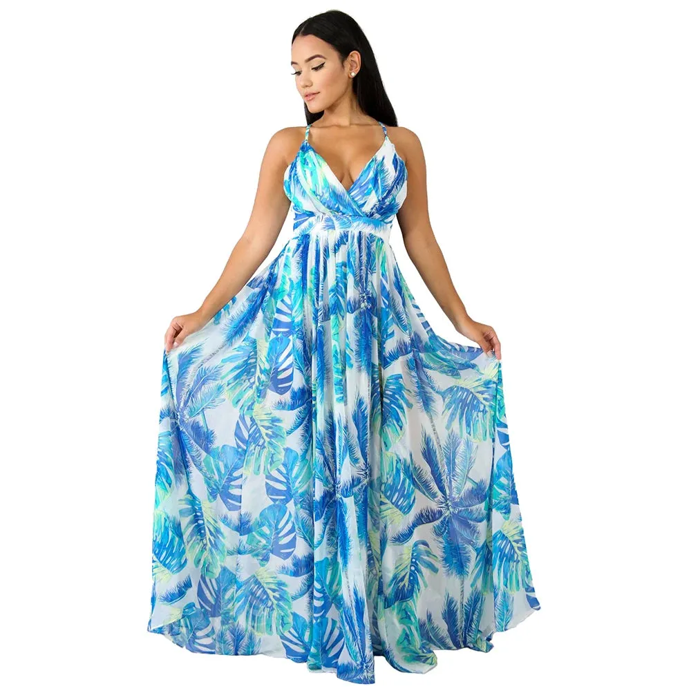 Summer Women’s Long Maxi Dress – Boho Chic & Elegant