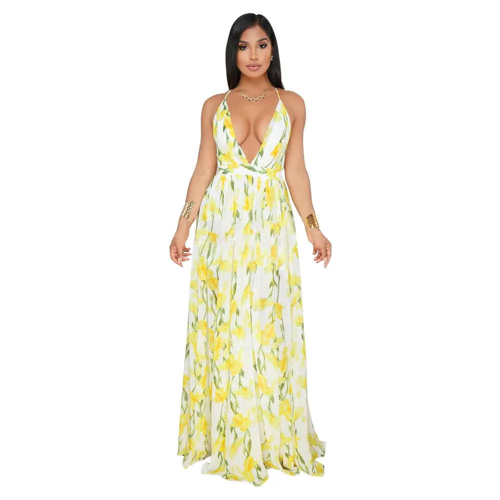 Summer Women’s Long Maxi Dress – Boho Chic & Elegant