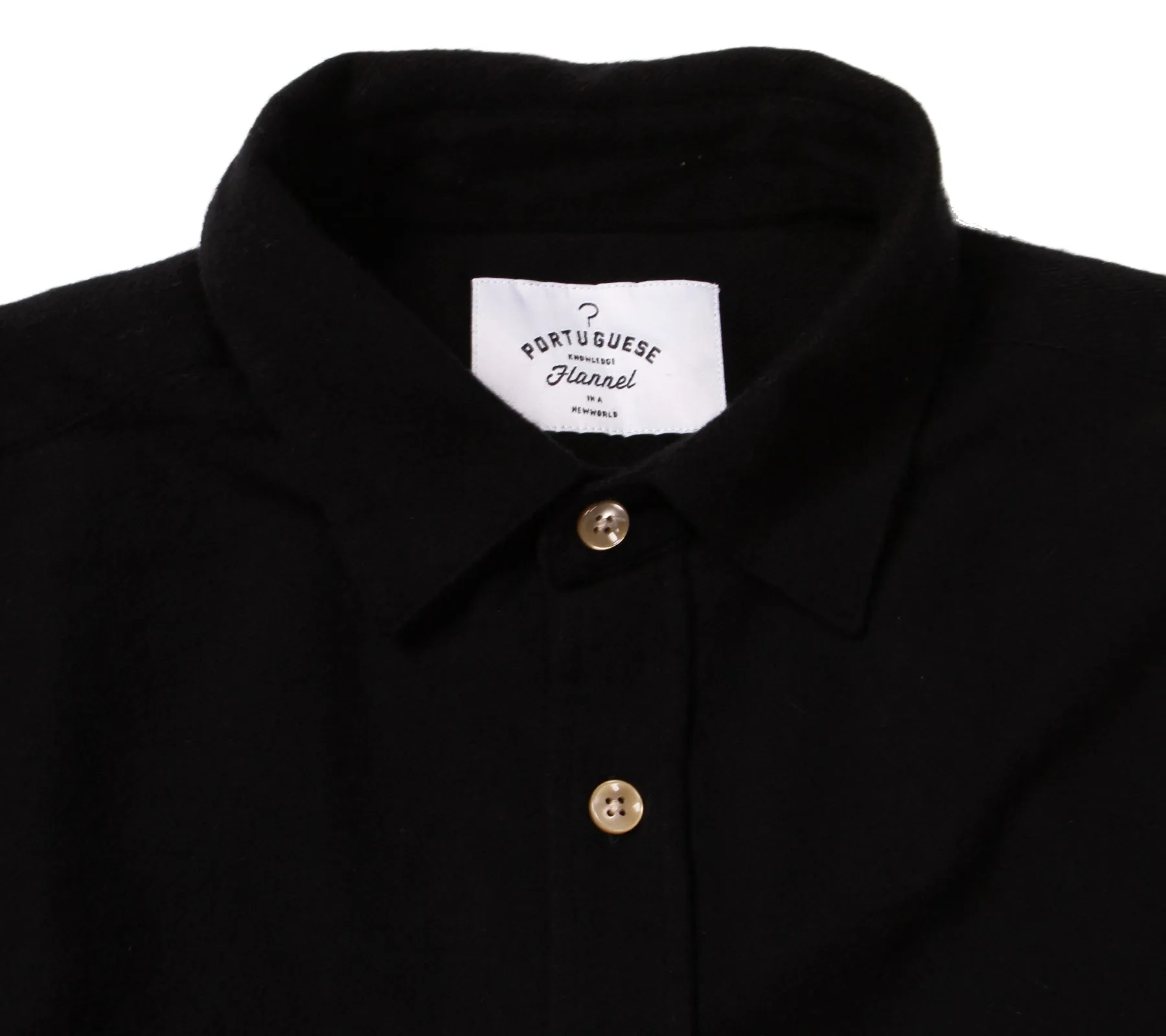 Teca Flannel Shirt | Black