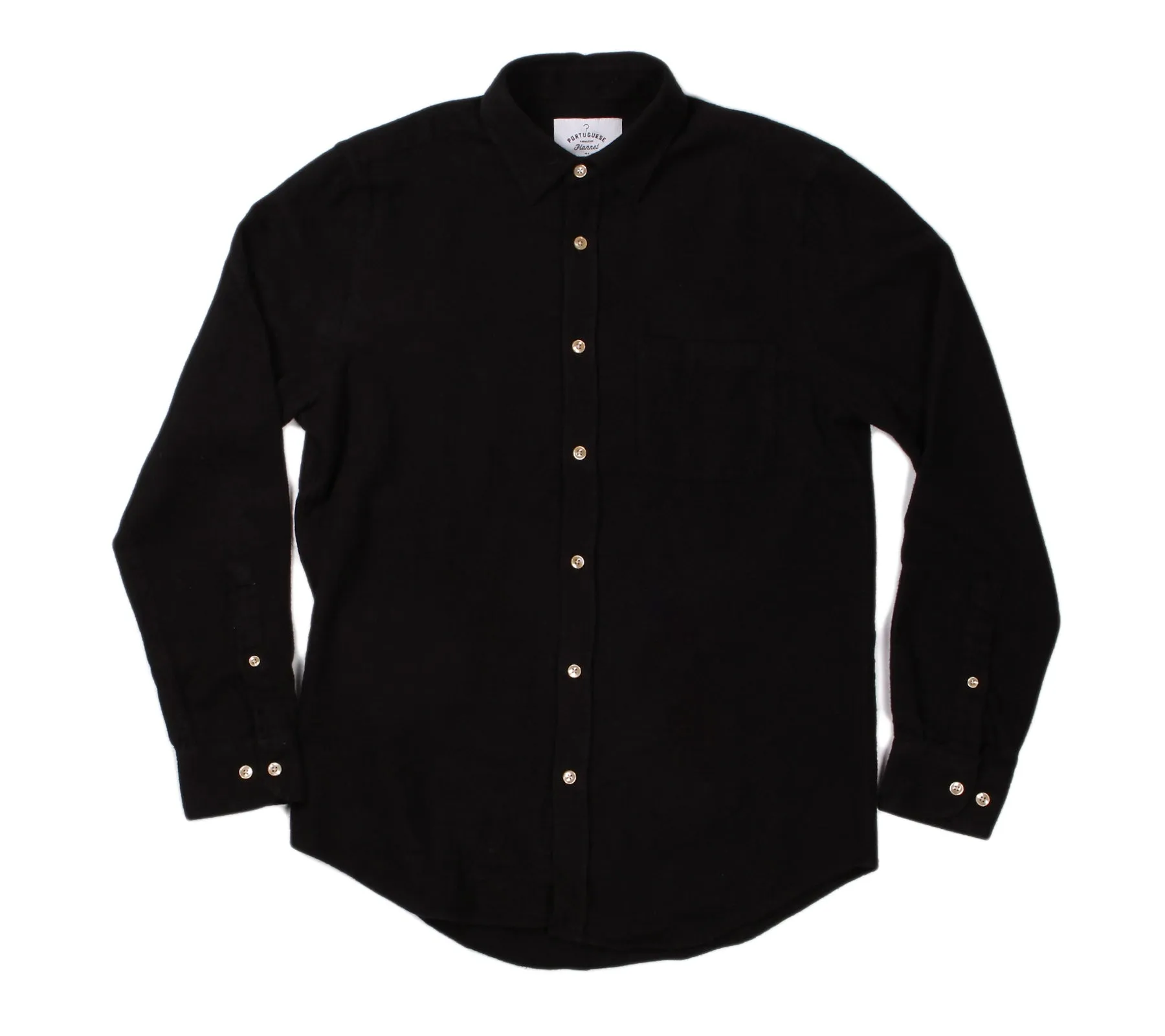 Teca Flannel Shirt | Black