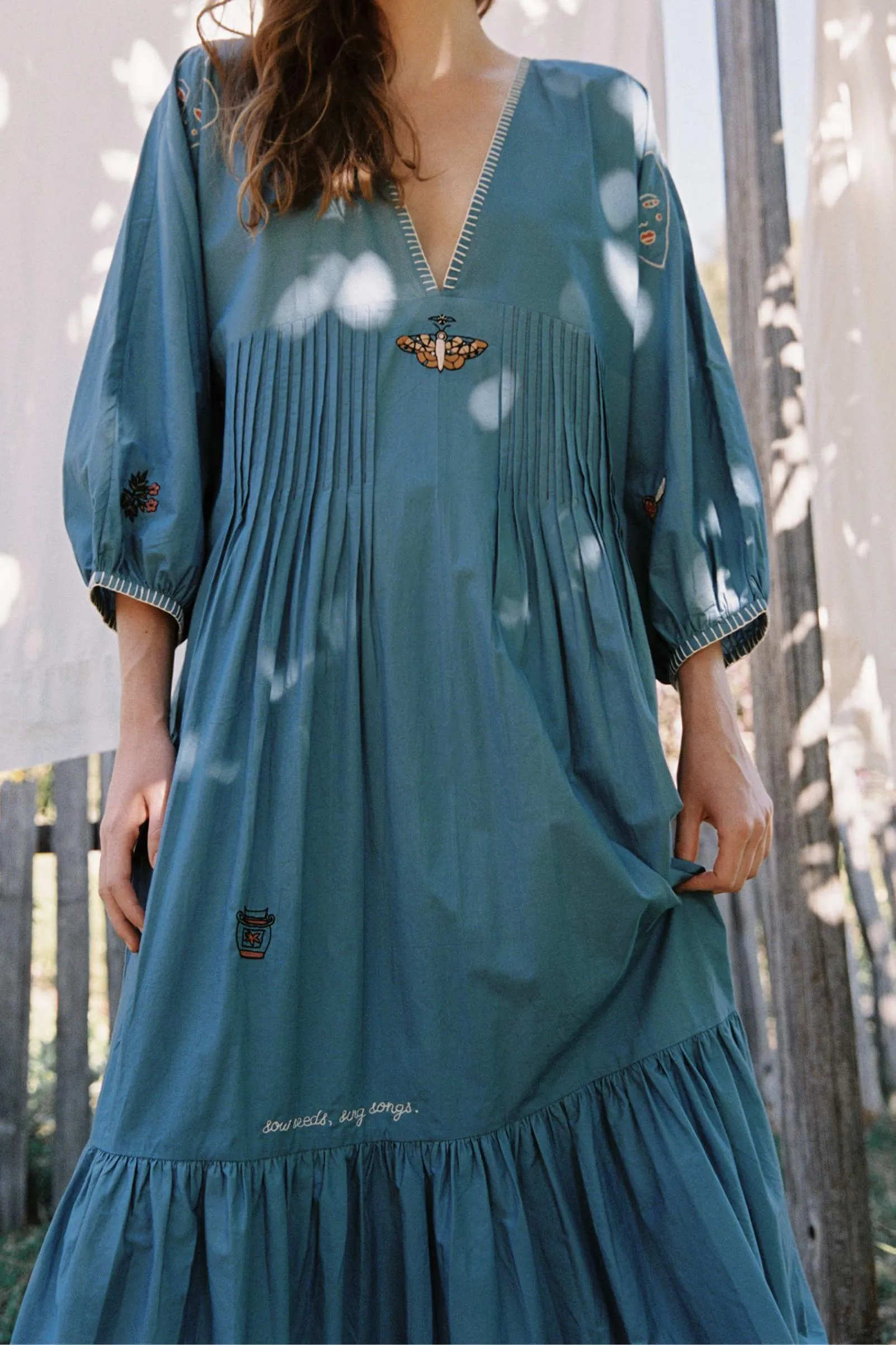 The Antonia Dress | Indigo