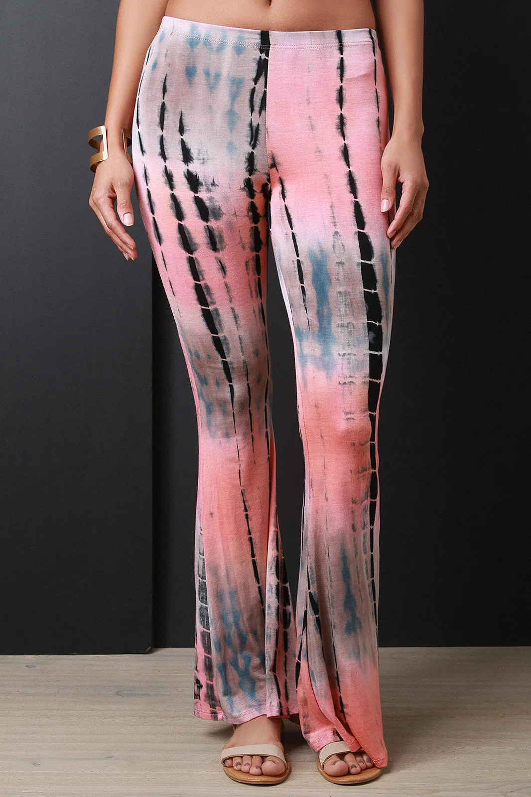 Tie Dye Flare Pants