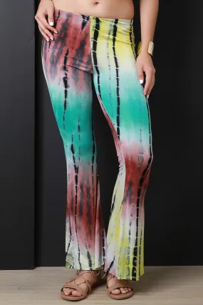 Tie Dye Flare Pants