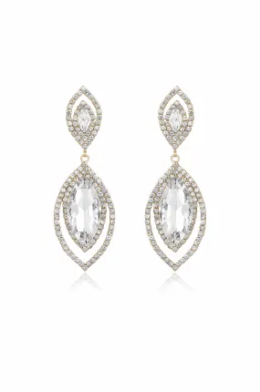 Timeless Crystal Dangle Earrings