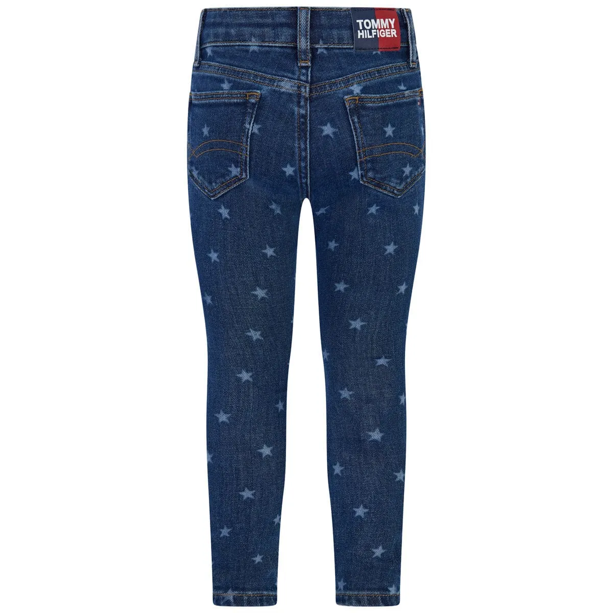 Tommy Hilfiger Girls Jeans - Denim Skinny Fit Star Jeans