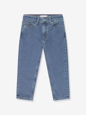 Tommy Hilfiger Girls Tapered Jeans in Blue