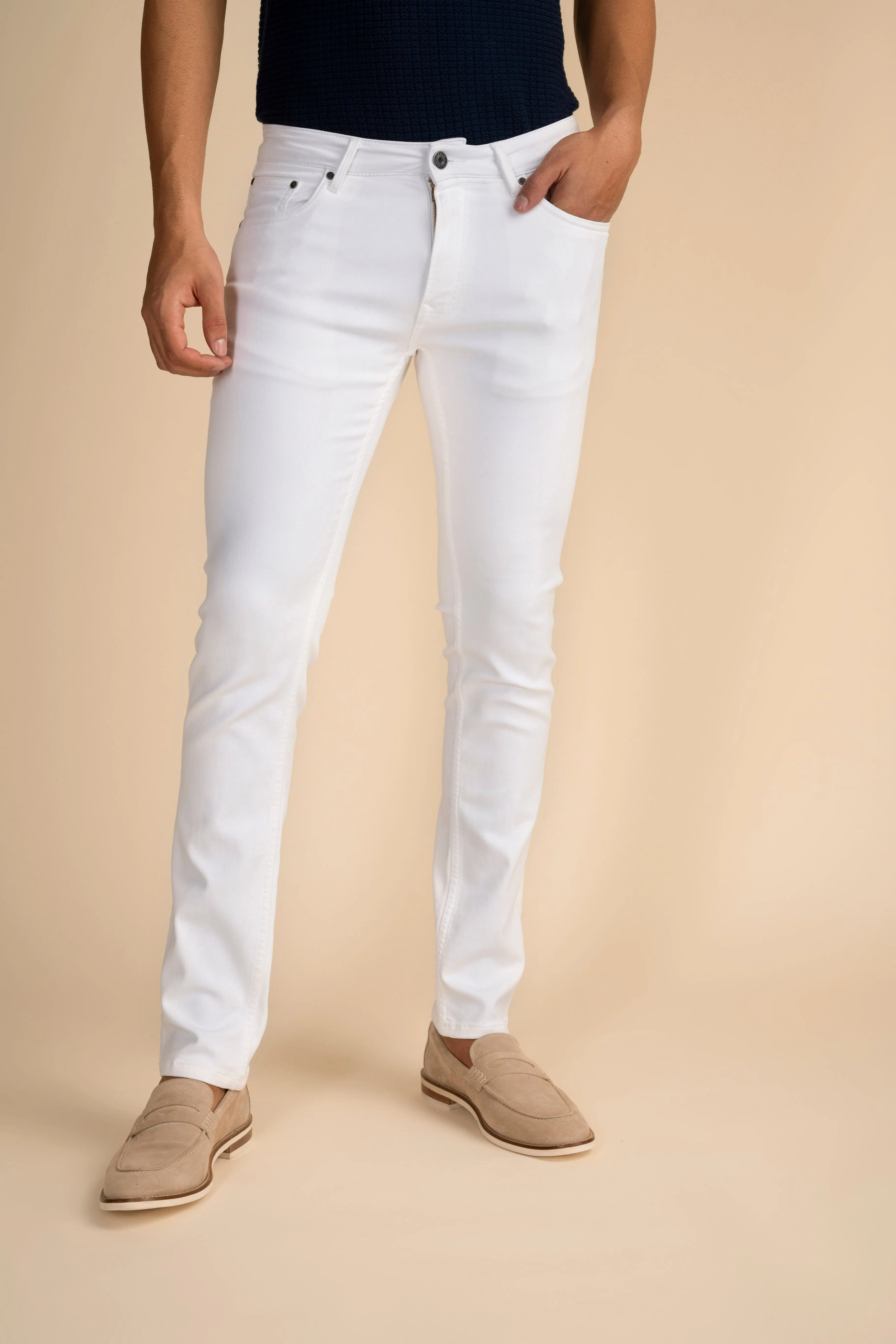 Urban White Skinny Fit Jeans EOSS