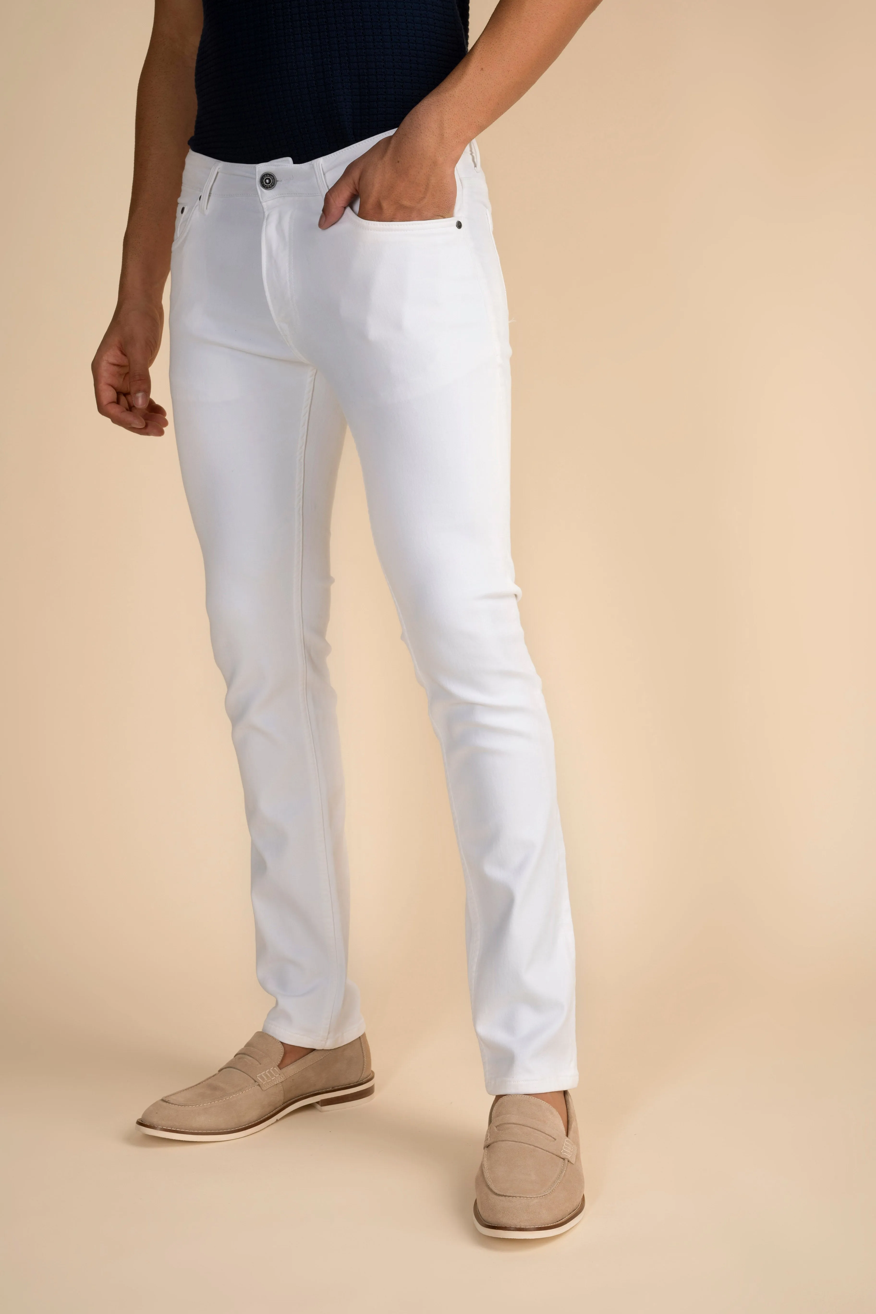 Urban White Skinny Fit Jeans EOSS