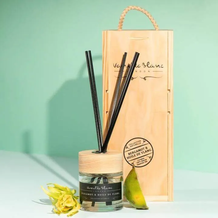 Vanilla Blanc Reed Diffuser Gift Set Bergamot