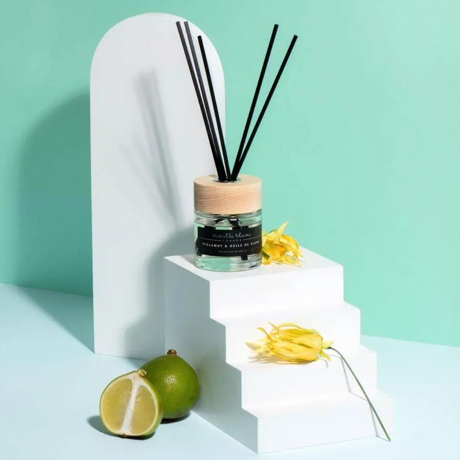 Vanilla Blanc Reed Diffuser Gift Set Bergamot