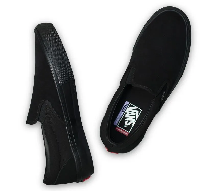 VANS SKATE SLIP ON - BLACK/BLACK