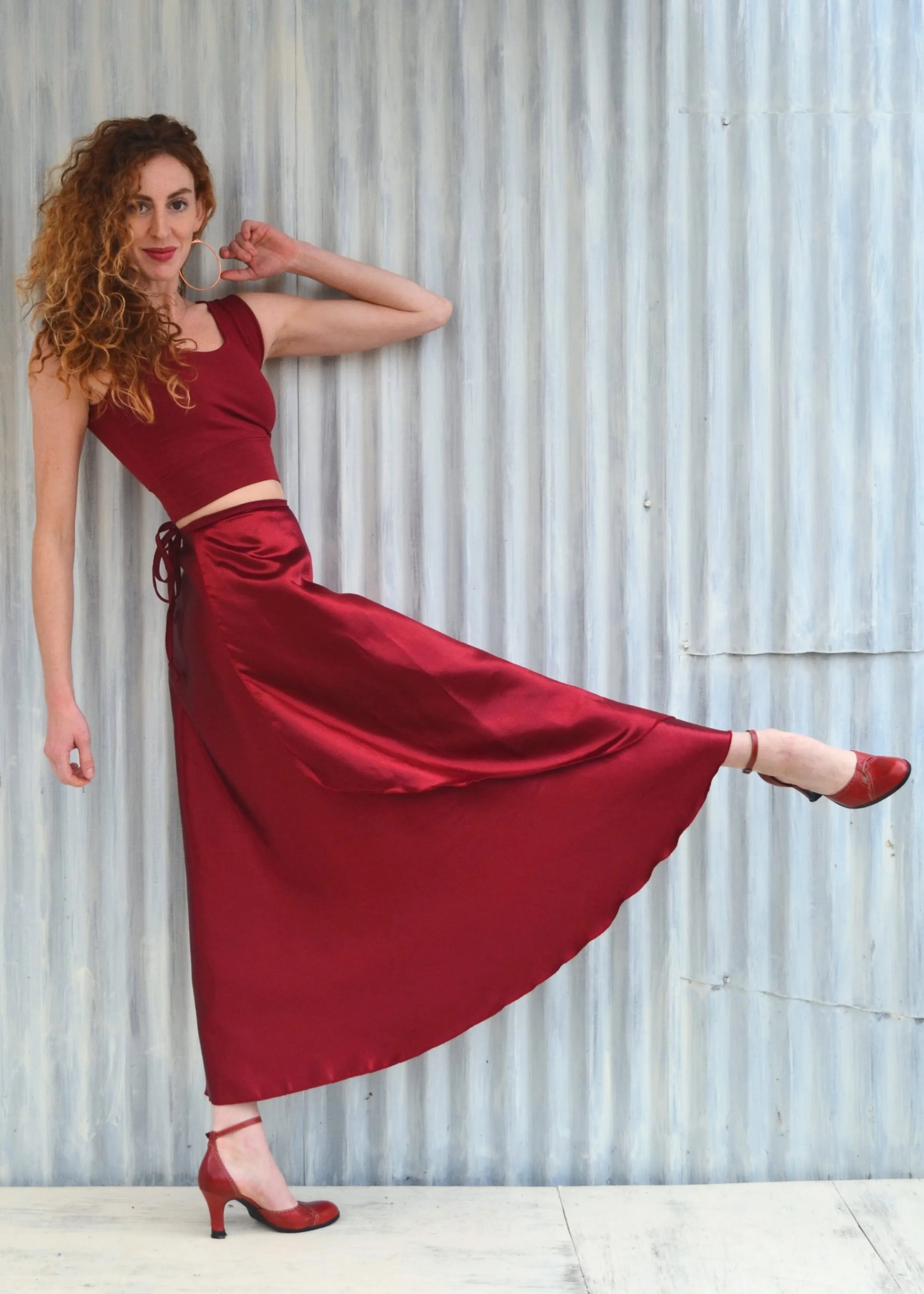 Velda Wrap Skirt (Custom Made)