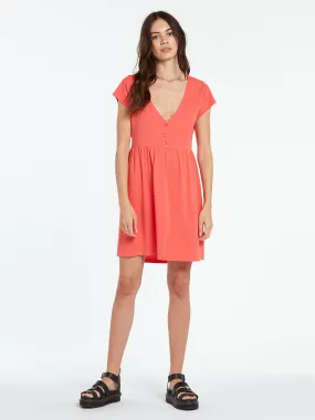 Volcom Nothin But Stone Dress-Pistol Punch