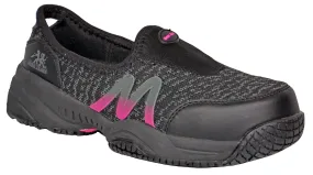 Women's Moxie Zena Black, EH, SR,  Composite Toe Shoe