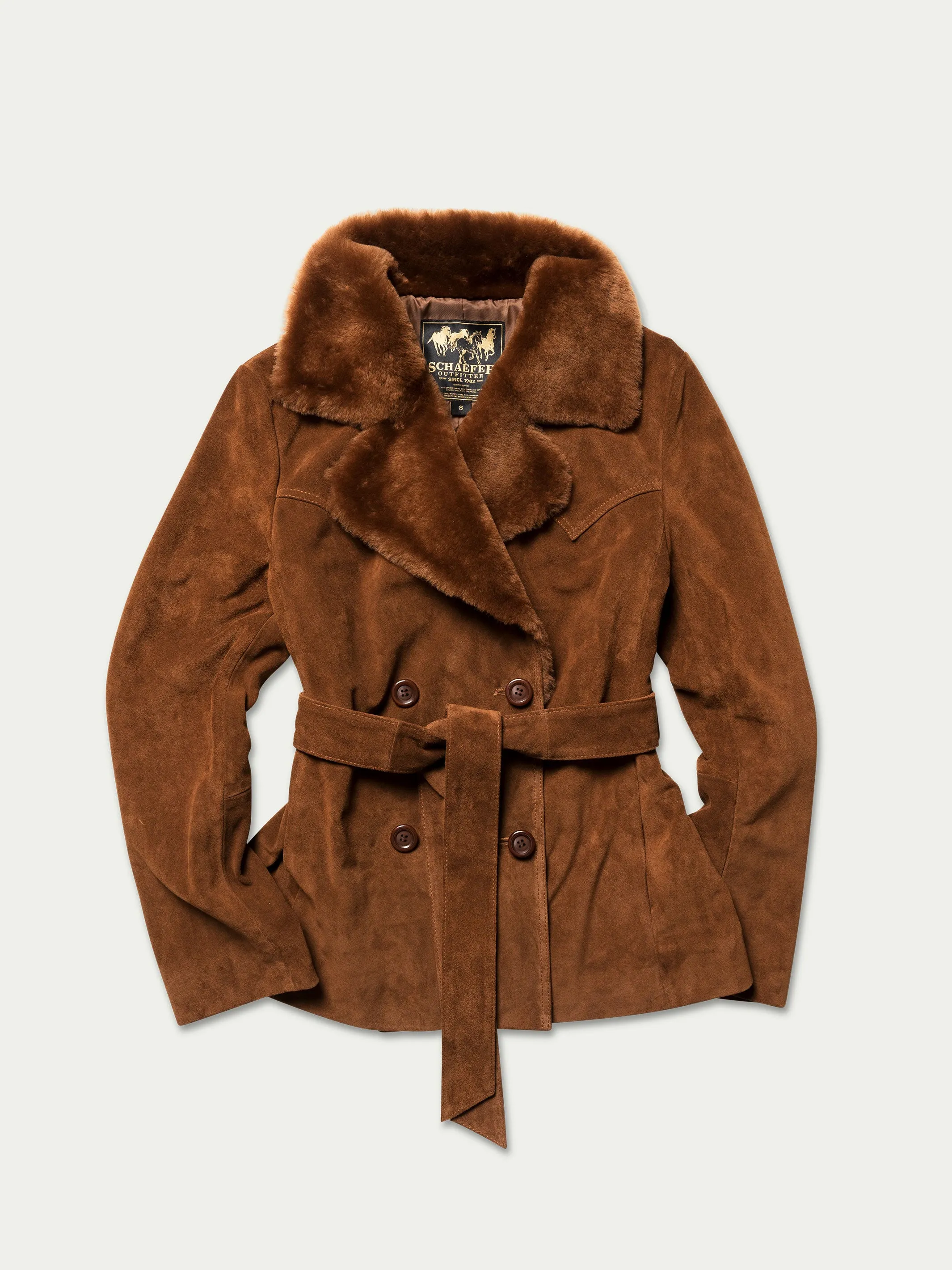 Women's Suede Coat