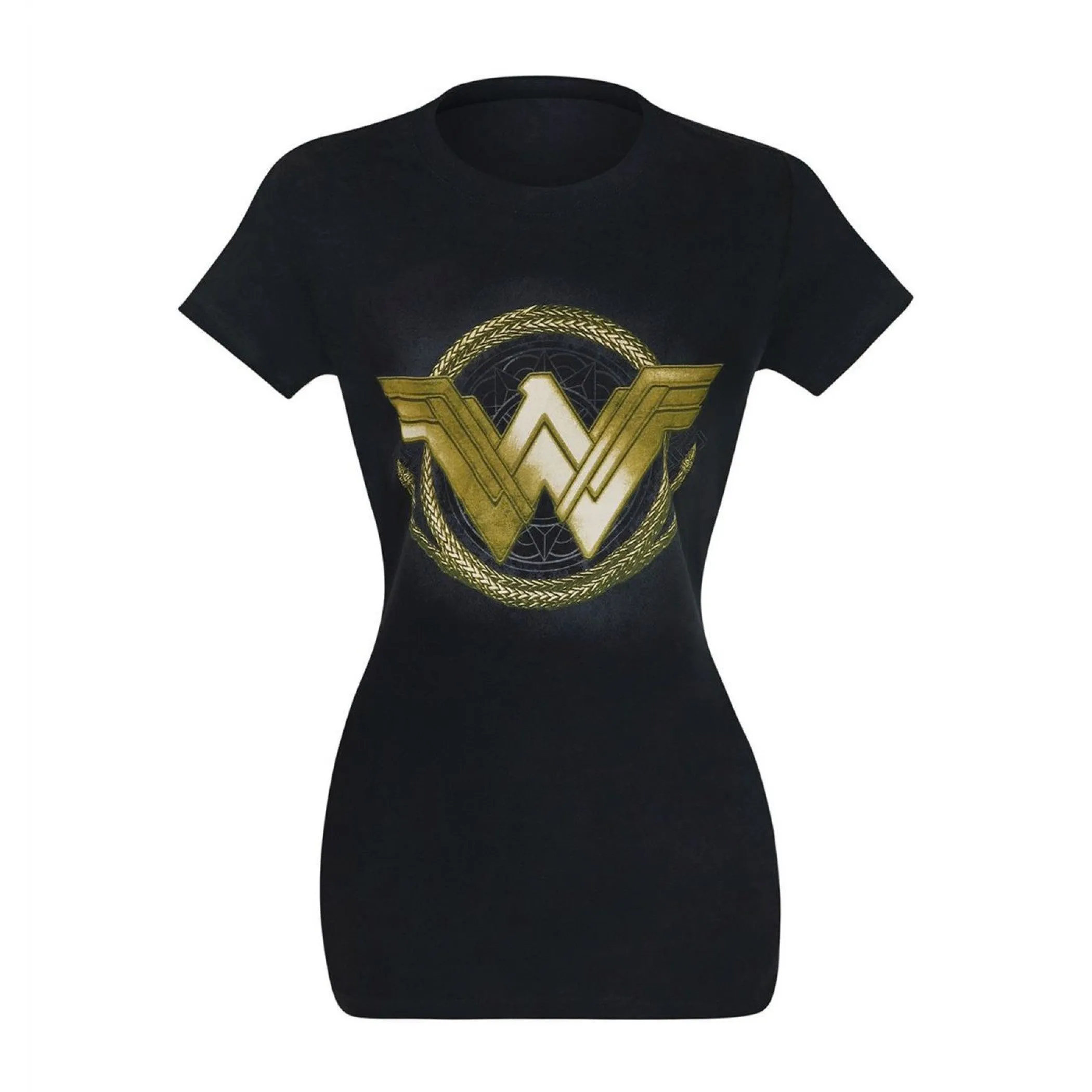 Wonder Woman Golden Lasso Logo Women's T-Shirt