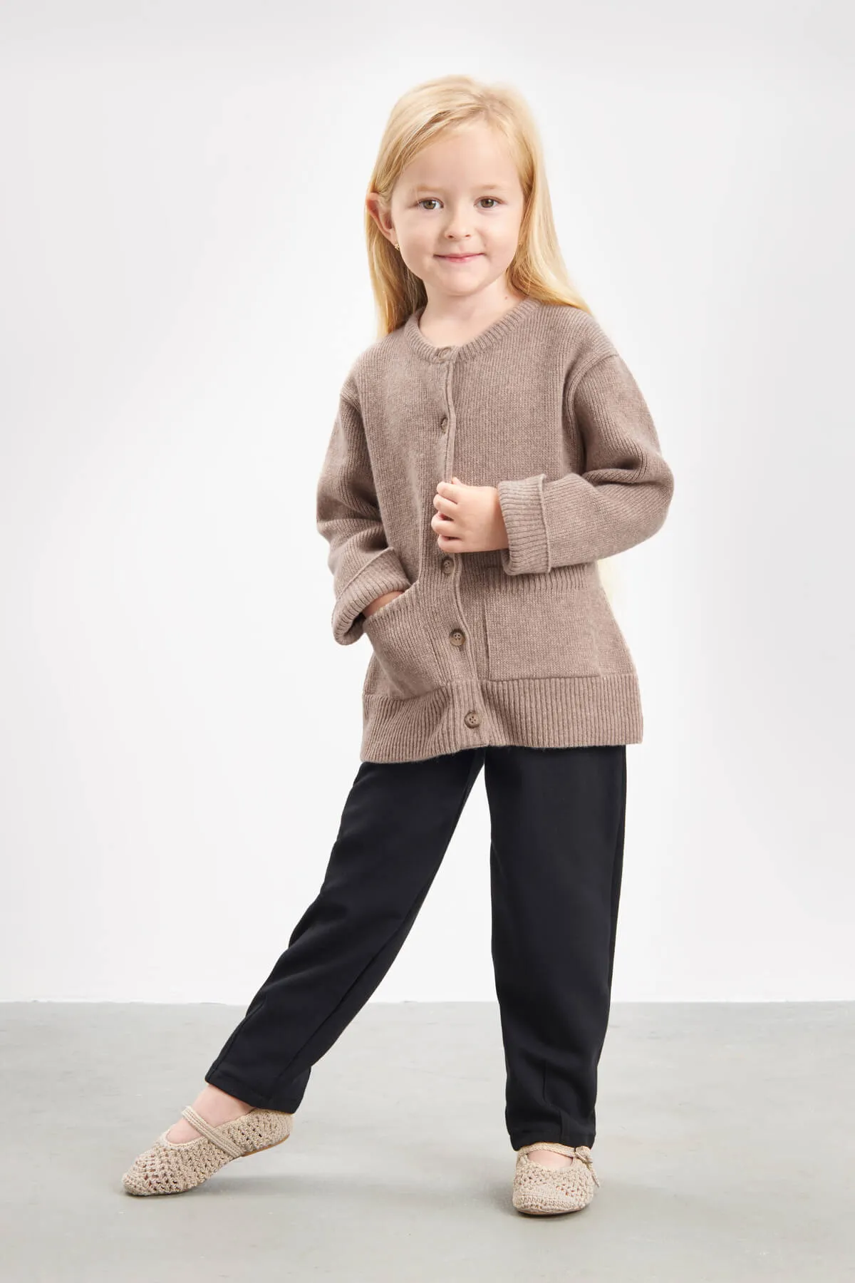 York Cardigan Mini - Brown